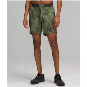 Lululemon License to Train Linerless Shorts 7" Green Size Large